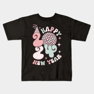 Happy New Year 2024 Kids T-Shirt